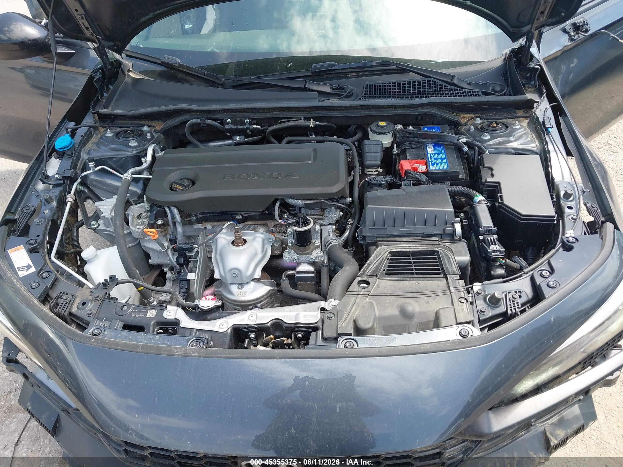 2025 Honda Civic Sport Blue vin: 2HGFE2F54SH603012