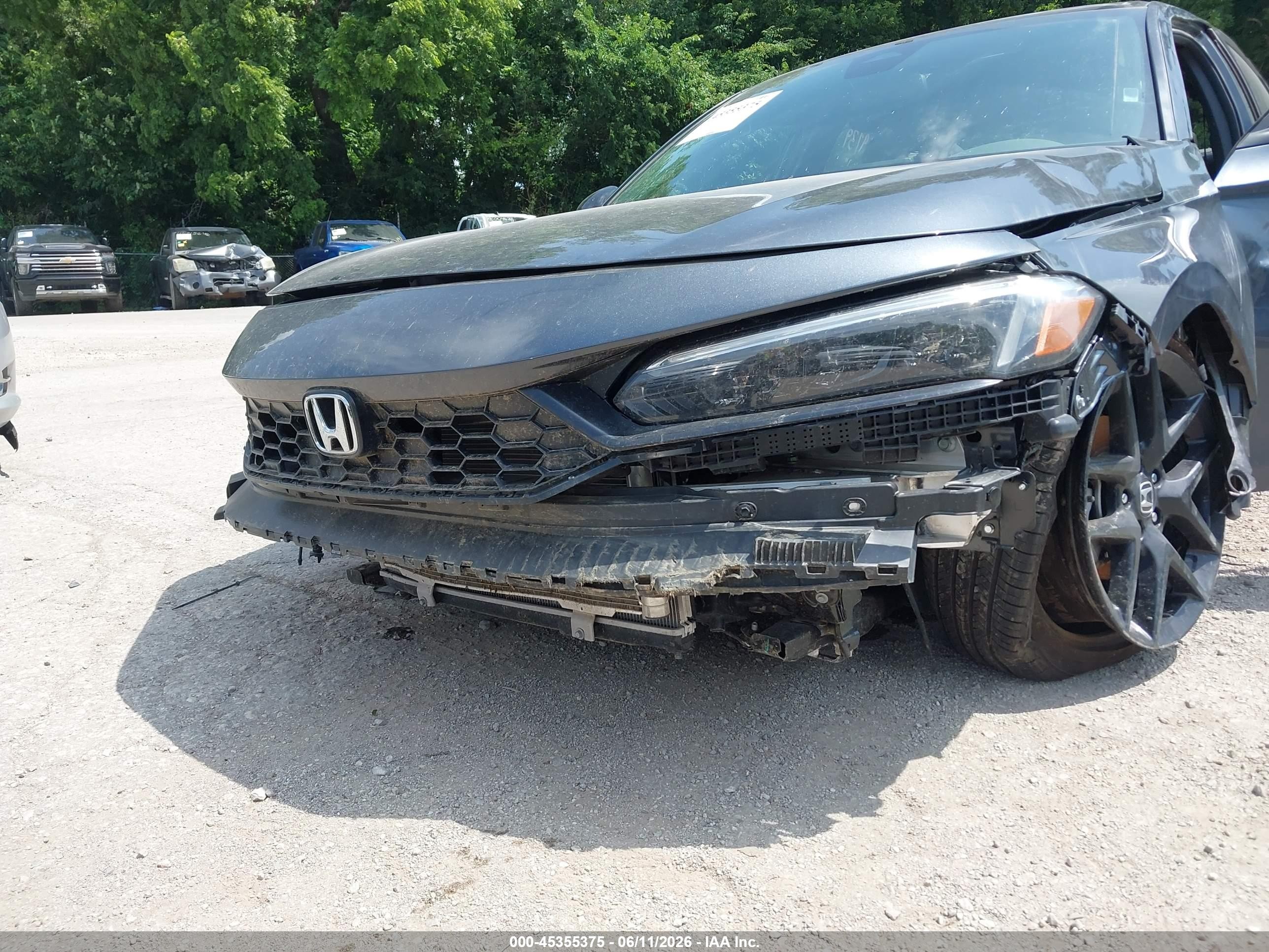 2025 Honda Civic Sport Blue vin: 2HGFE2F54SH603012