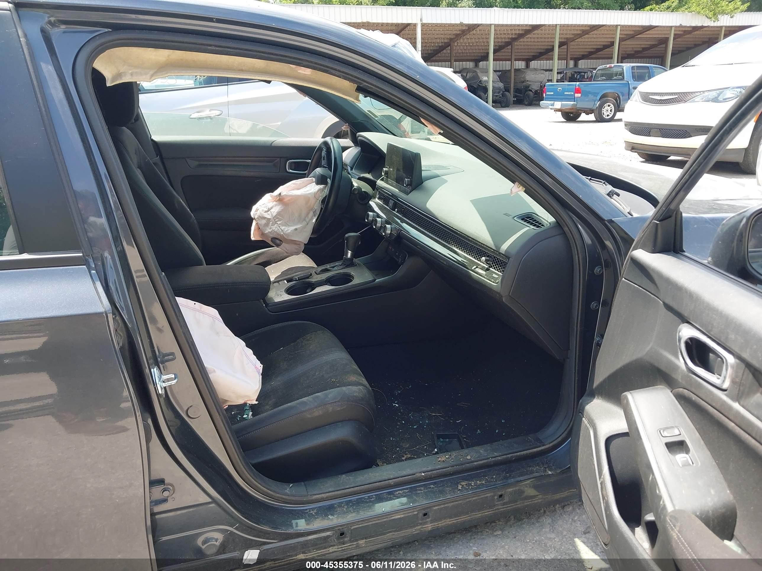2025 Honda Civic Sport Blue vin: 2HGFE2F54SH603012