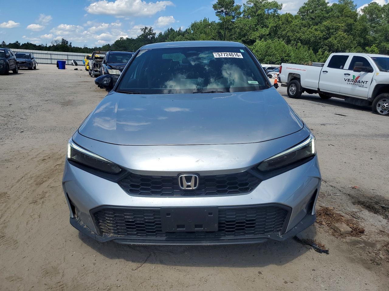 2026 Honda Civic Sport Silver vin: 2HGFE2F54TH519645