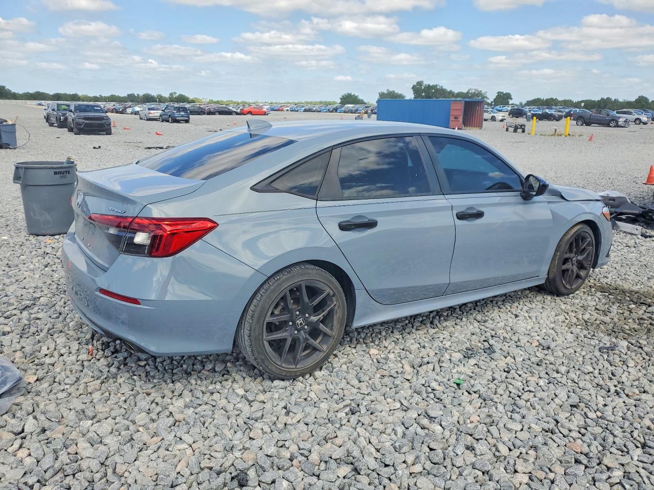 2022 Honda Civic Sport Blue vin: 2HGFE2F55NH590632