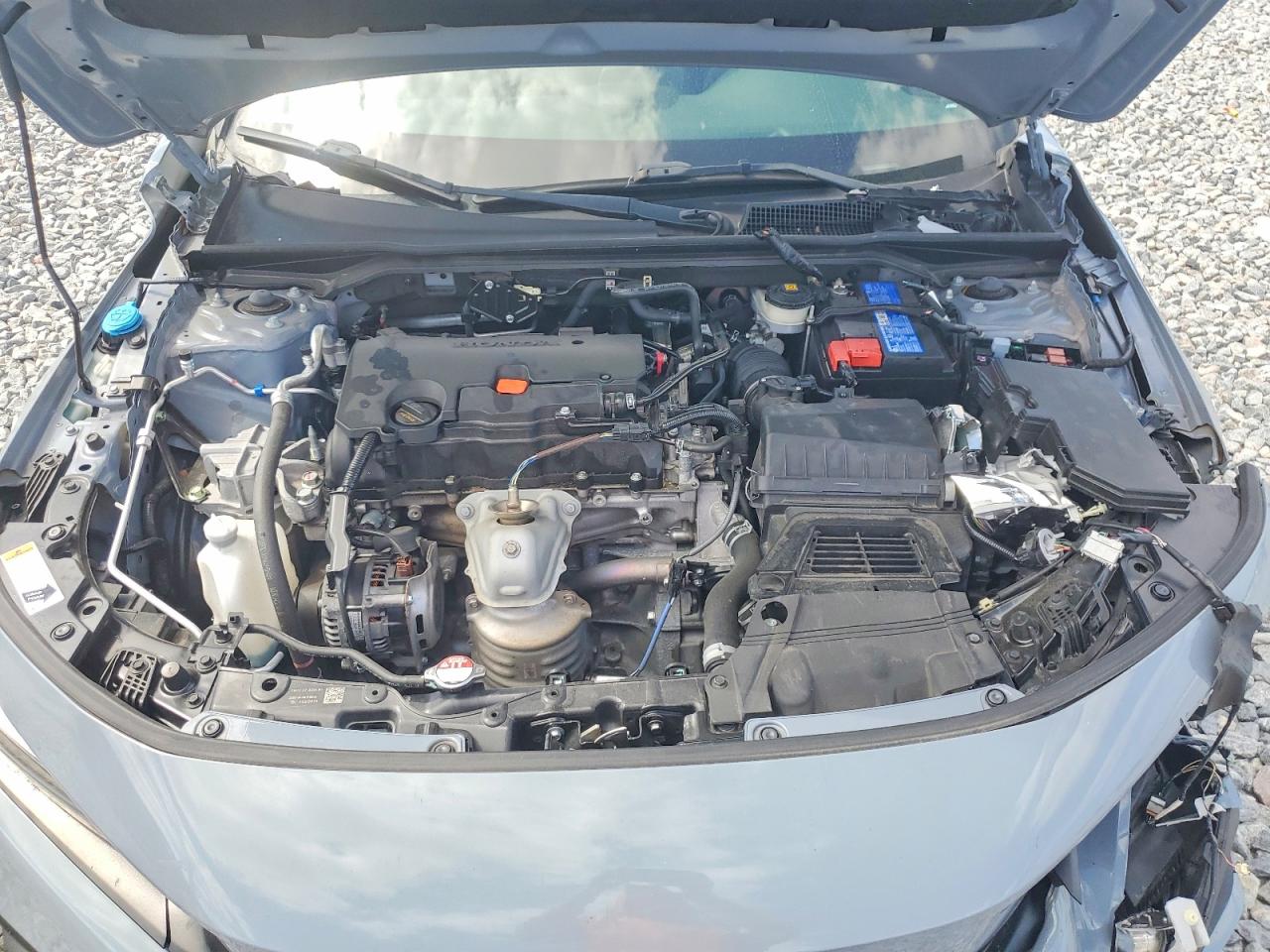2022 Honda Civic Sport Blue vin: 2HGFE2F55NH590632