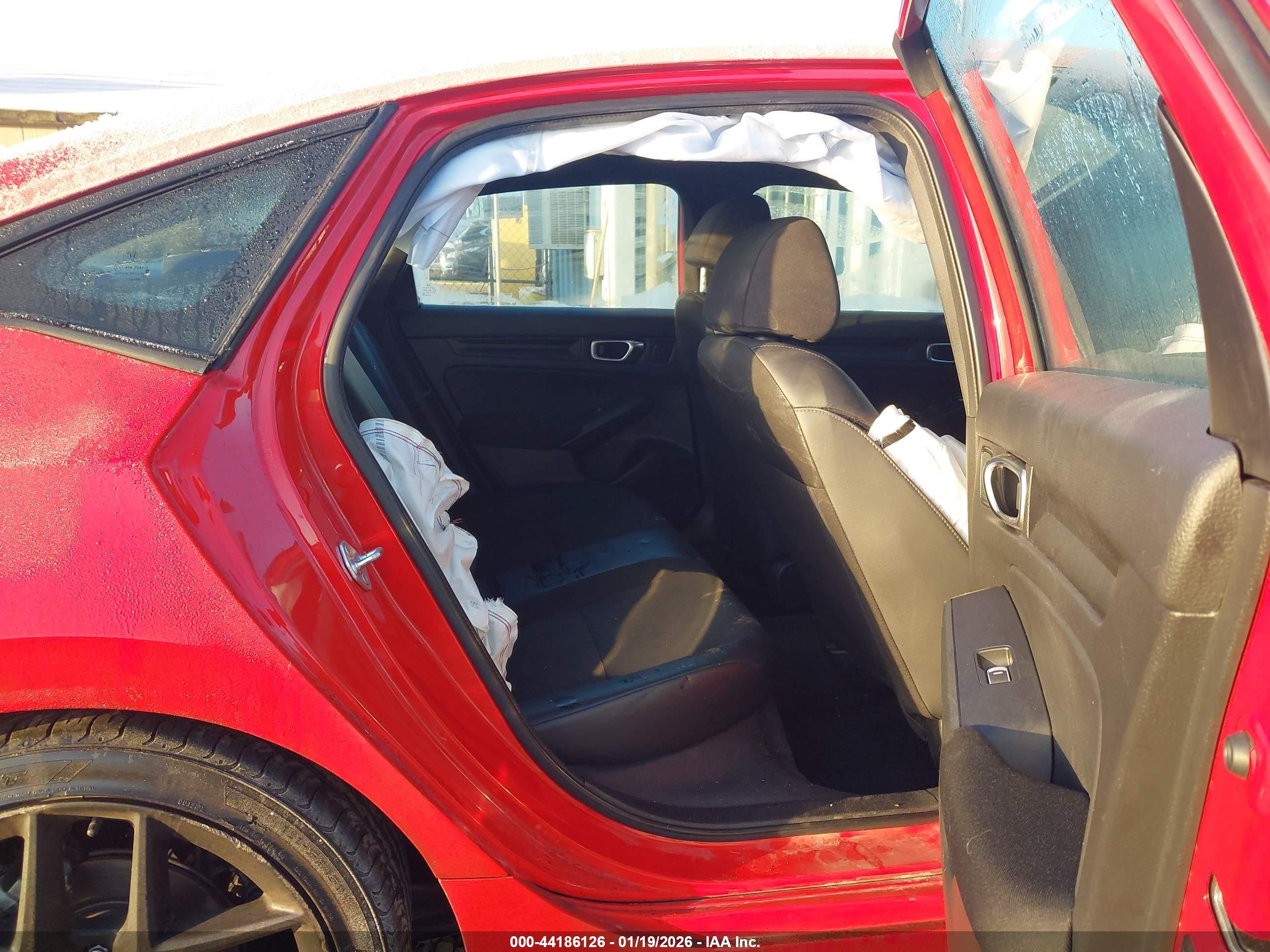 2023 Honda Civic Sport Red vin: 2HGFE2F55PH512029