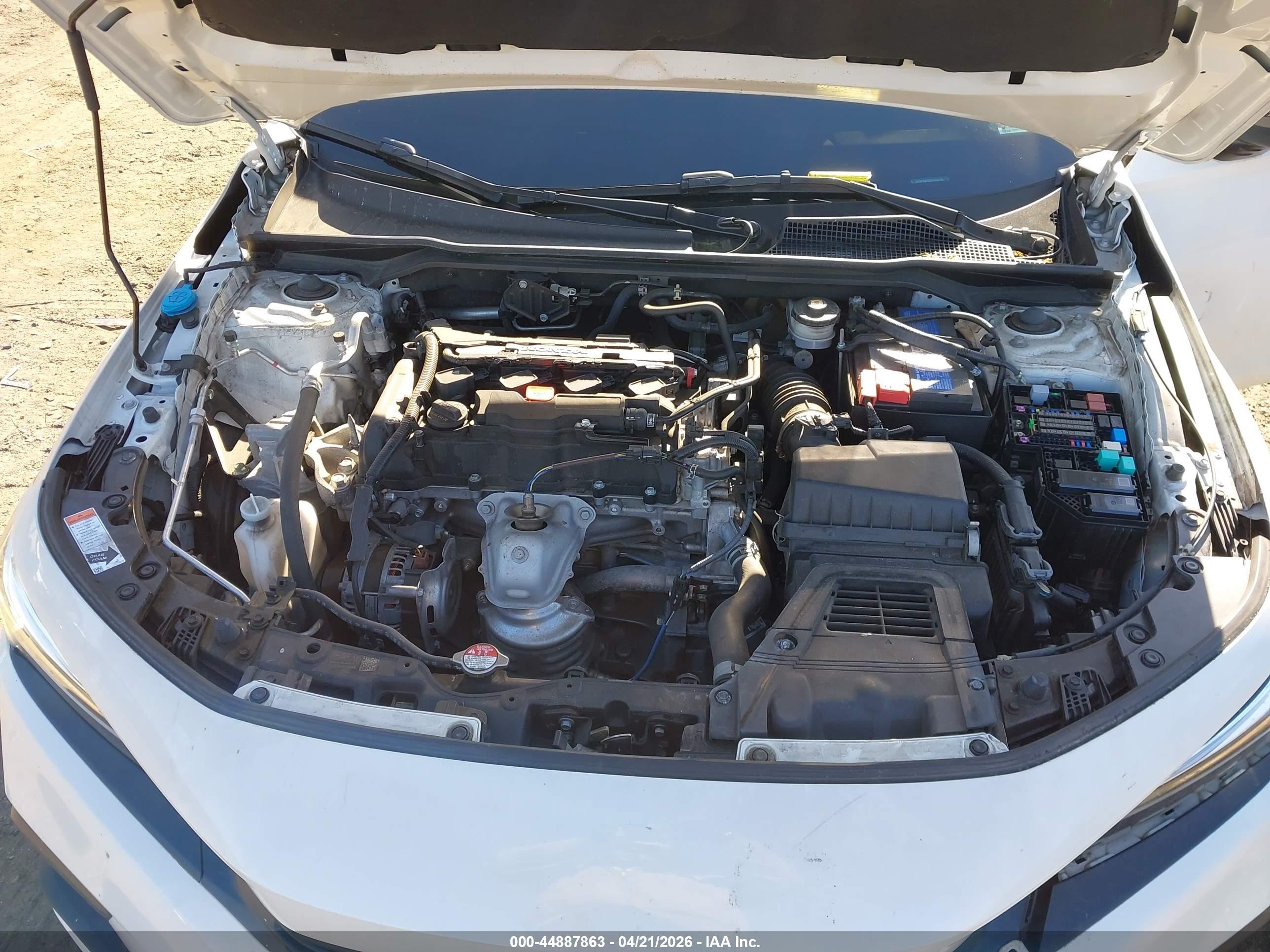 2023 Honda Civic Sport Белый vin: 2HGFE2F55PH554278