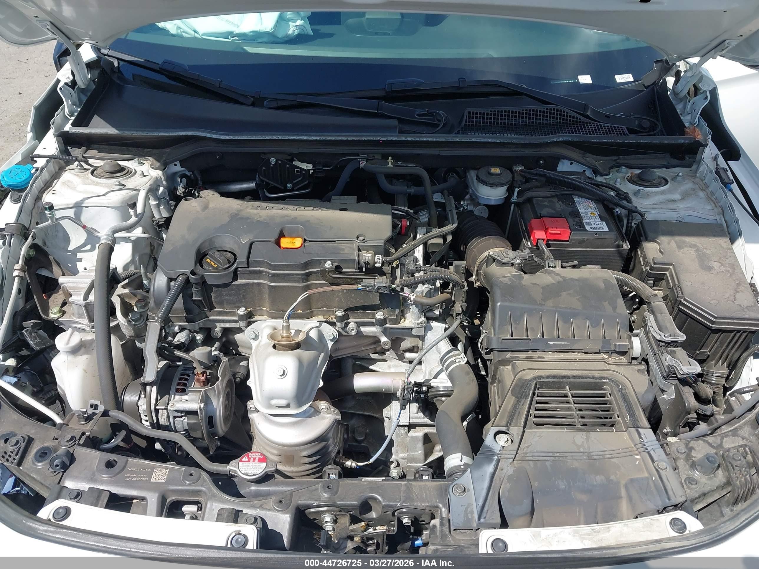 2024 Honda Civic Sport Белый vin: 2HGFE2F55RH523616