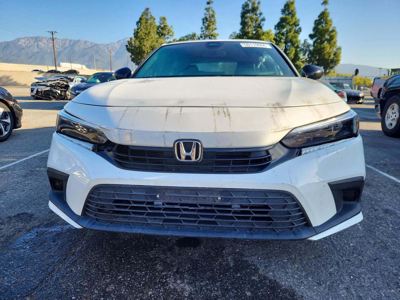 2024 Honda Civic Sport White vin: 2HGFE2F55RH560505