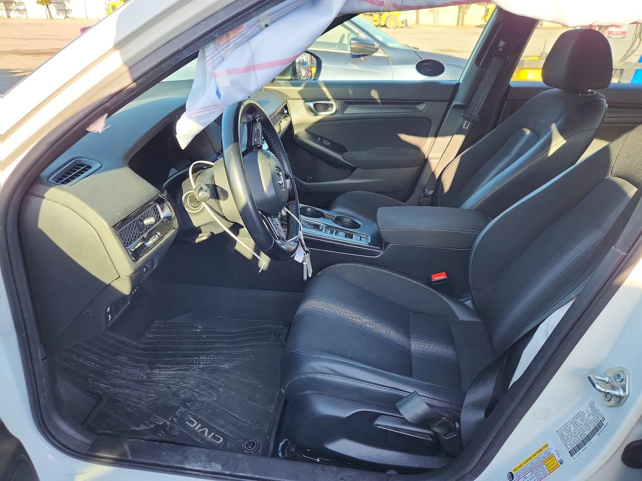 2024 Honda Civic Sport White vin: 2HGFE2F55RH560505