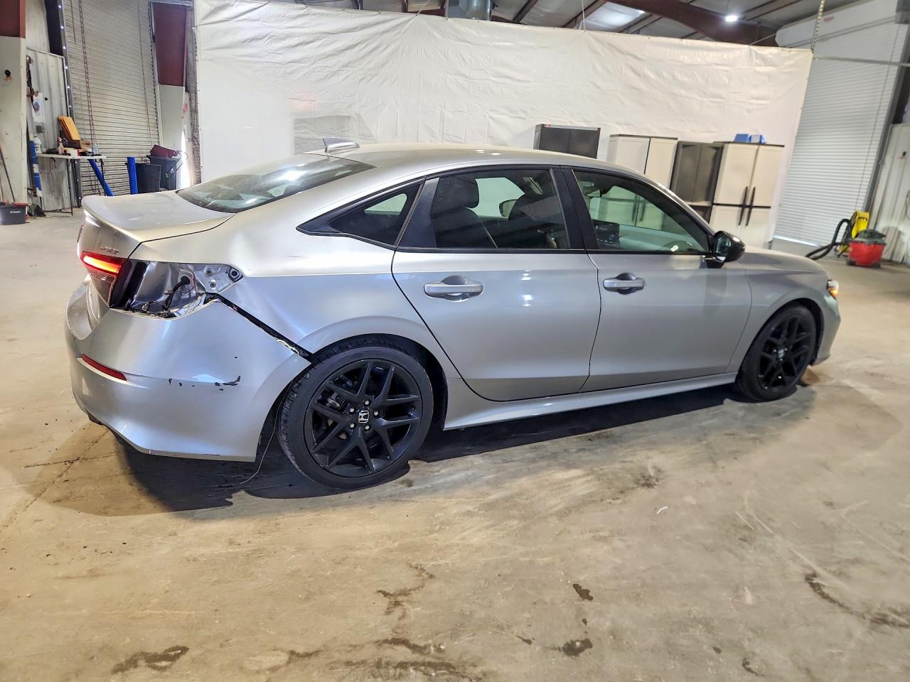 2025 Honda Civic Sport Silver vin: 2HGFE2F55SH604153