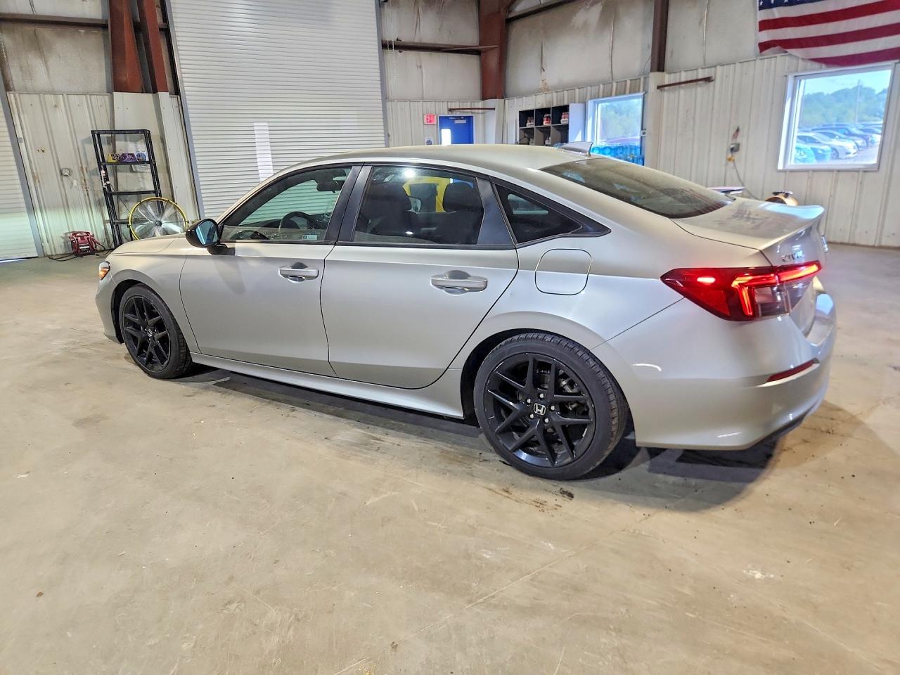 2025 Honda Civic Sport Silver vin: 2HGFE2F55SH604153