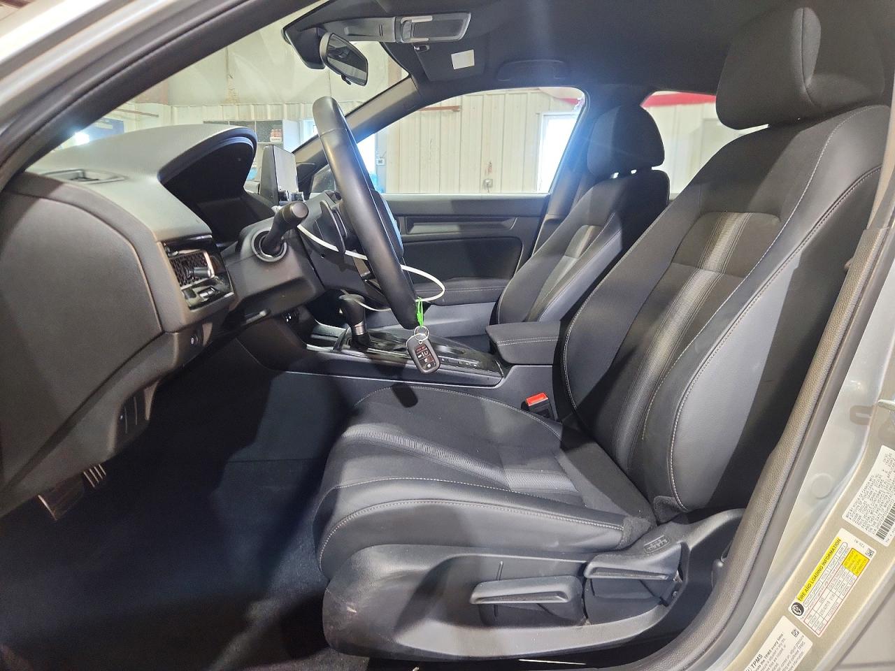 2025 Honda Civic Sport Silver vin: 2HGFE2F55SH604153