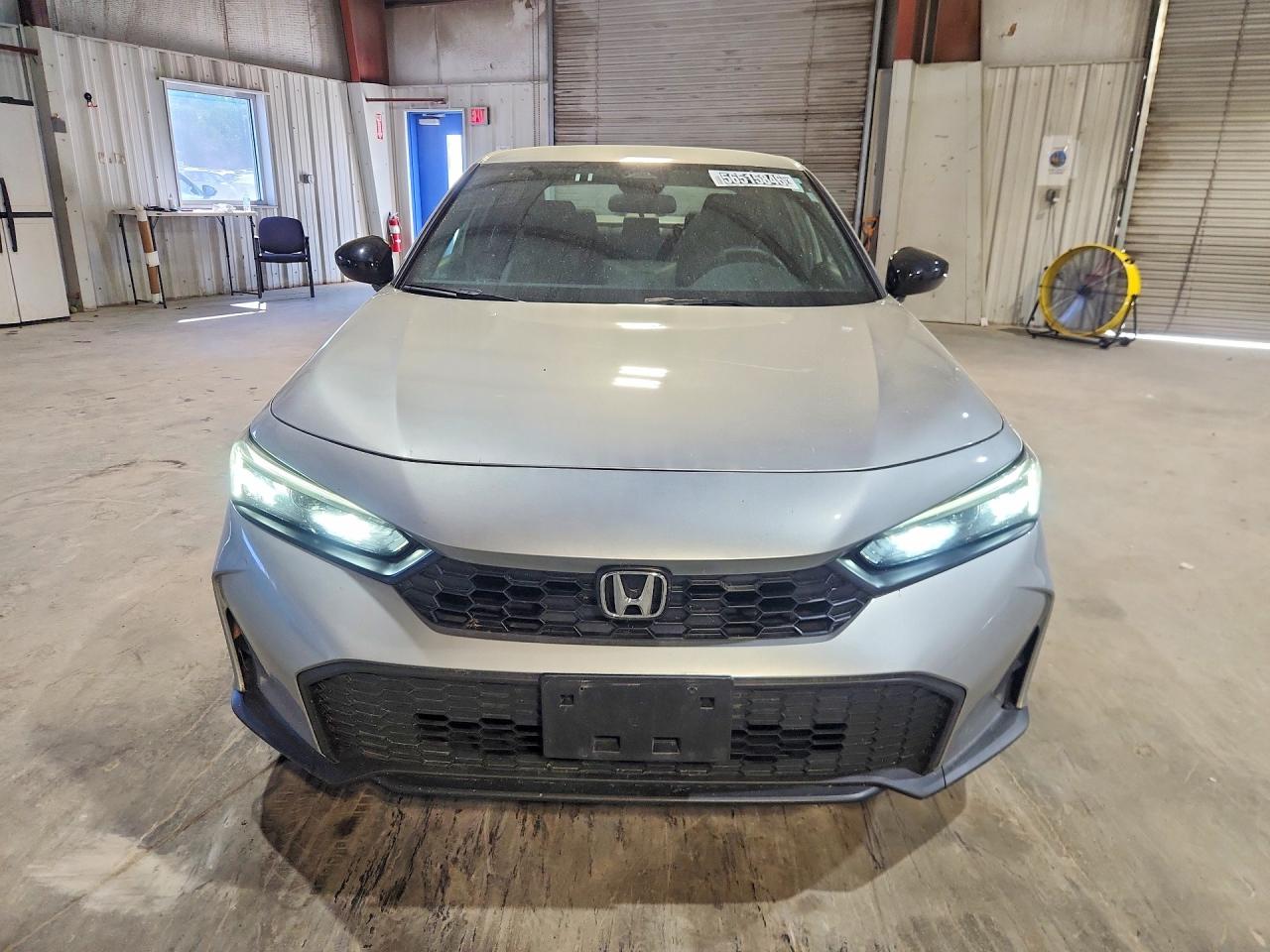 2025 Honda Civic Sport Silver vin: 2HGFE2F55SH604153
