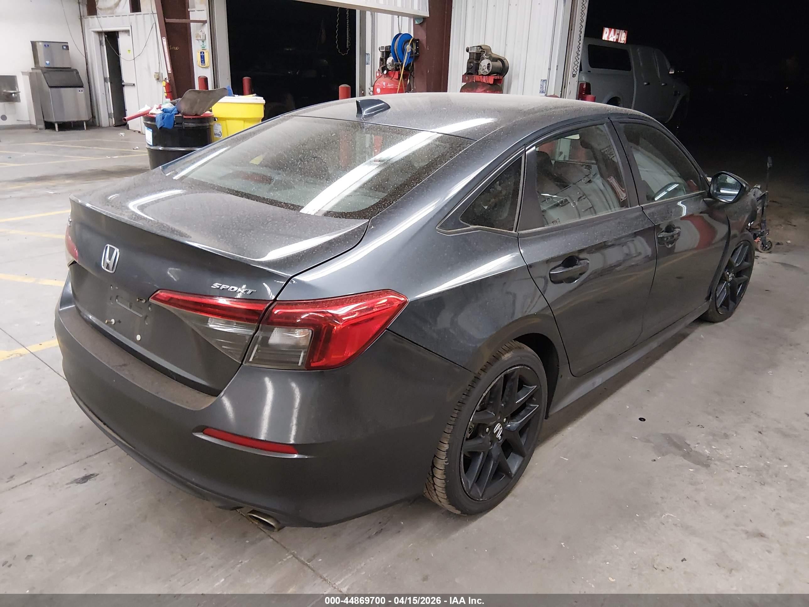 2023 Honda Civic Sport Серый vin: 2HGFE2F56PH511052