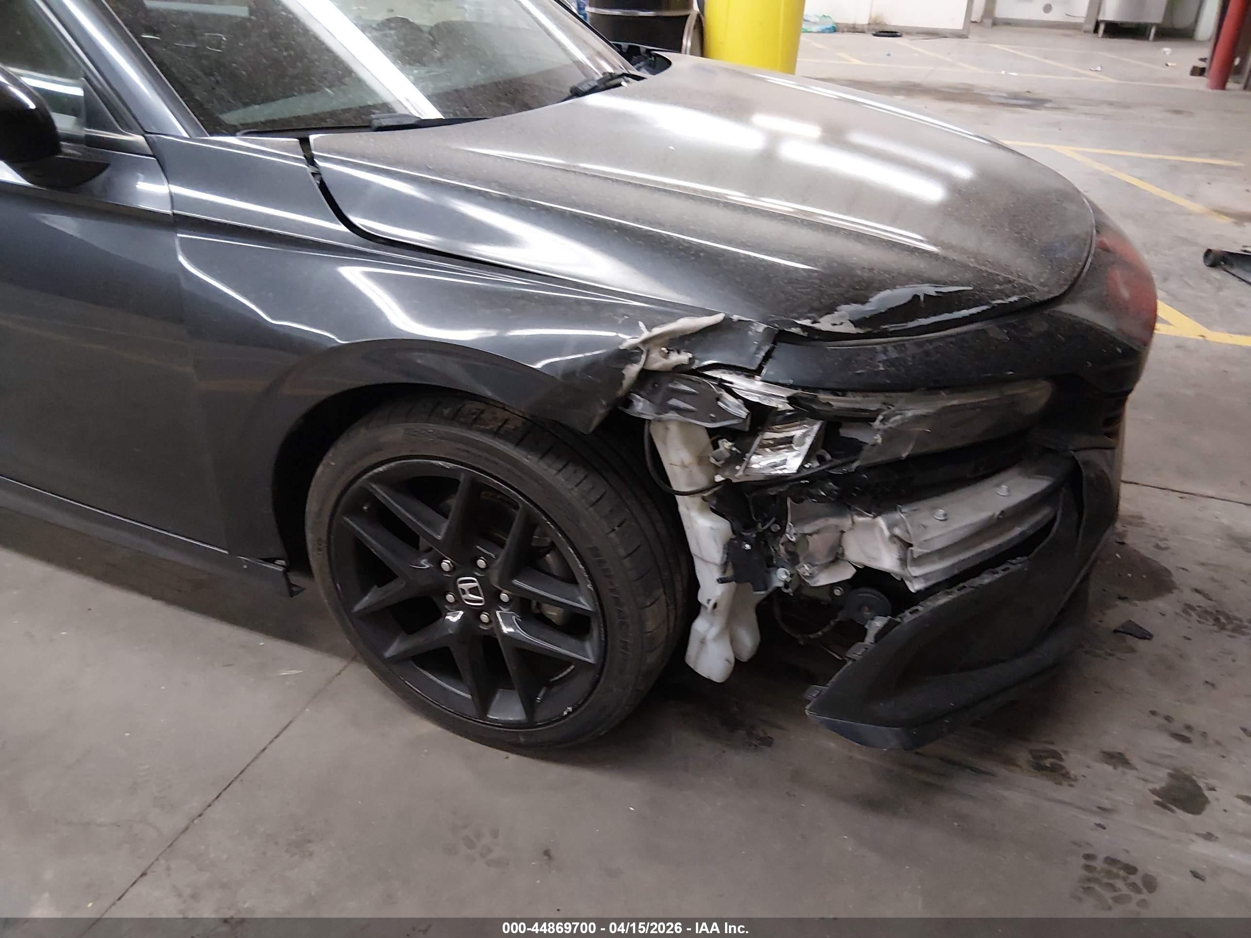 2023 Honda Civic Sport Серый vin: 2HGFE2F56PH511052