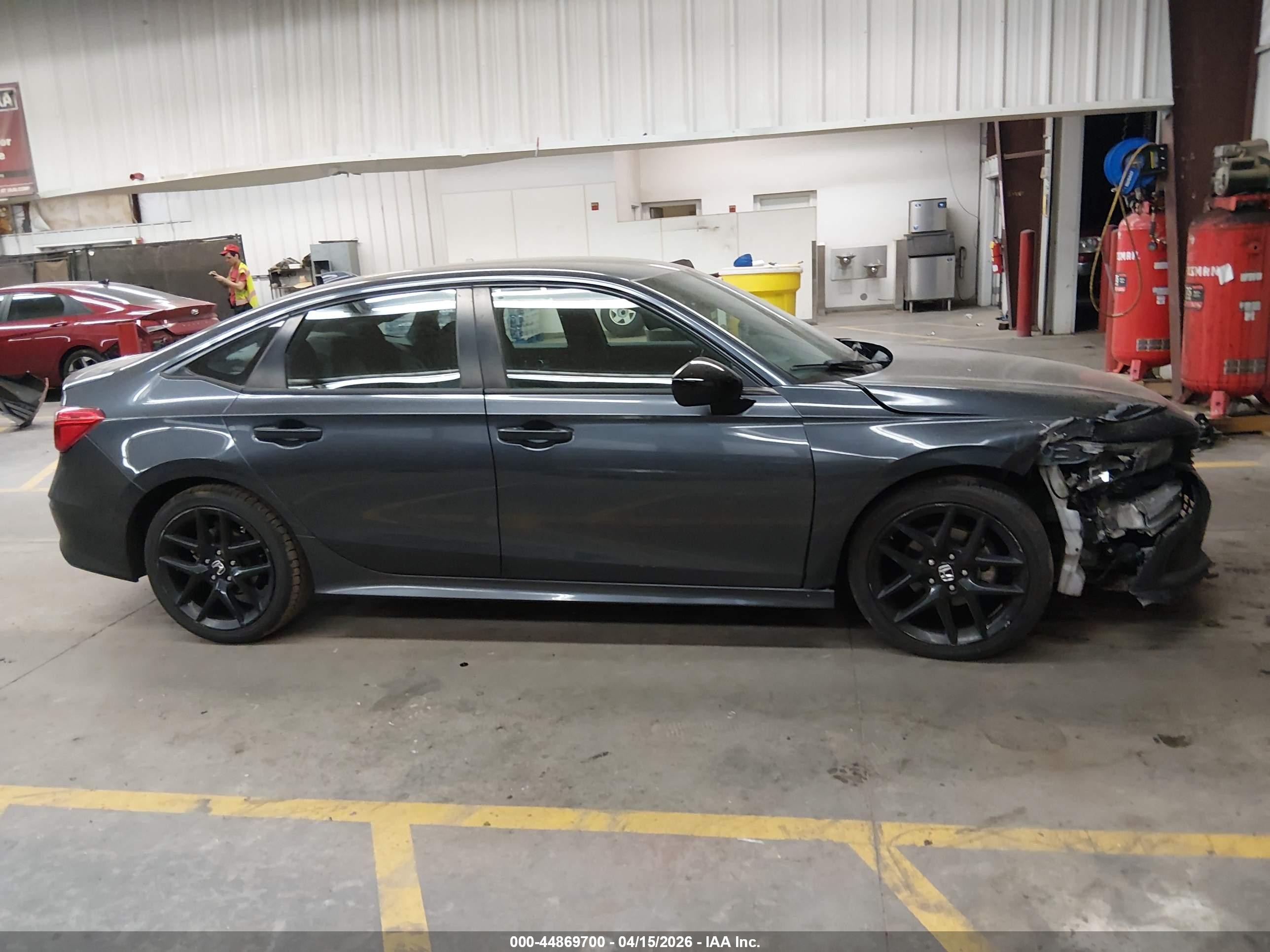 2023 Honda Civic Sport Серый vin: 2HGFE2F56PH511052