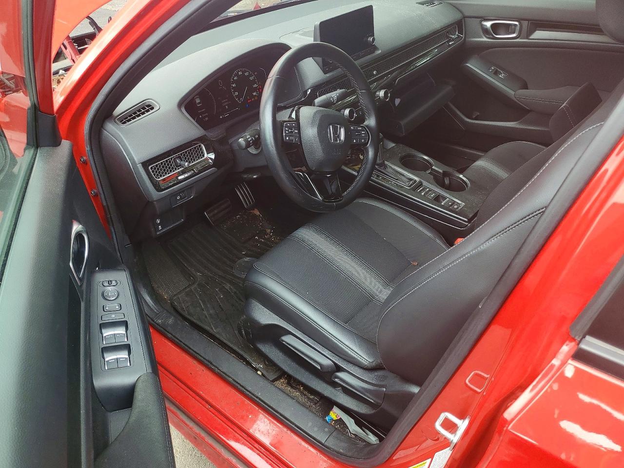 2023 Honda Civic Sport Red vin: 2HGFE2F56PH541703