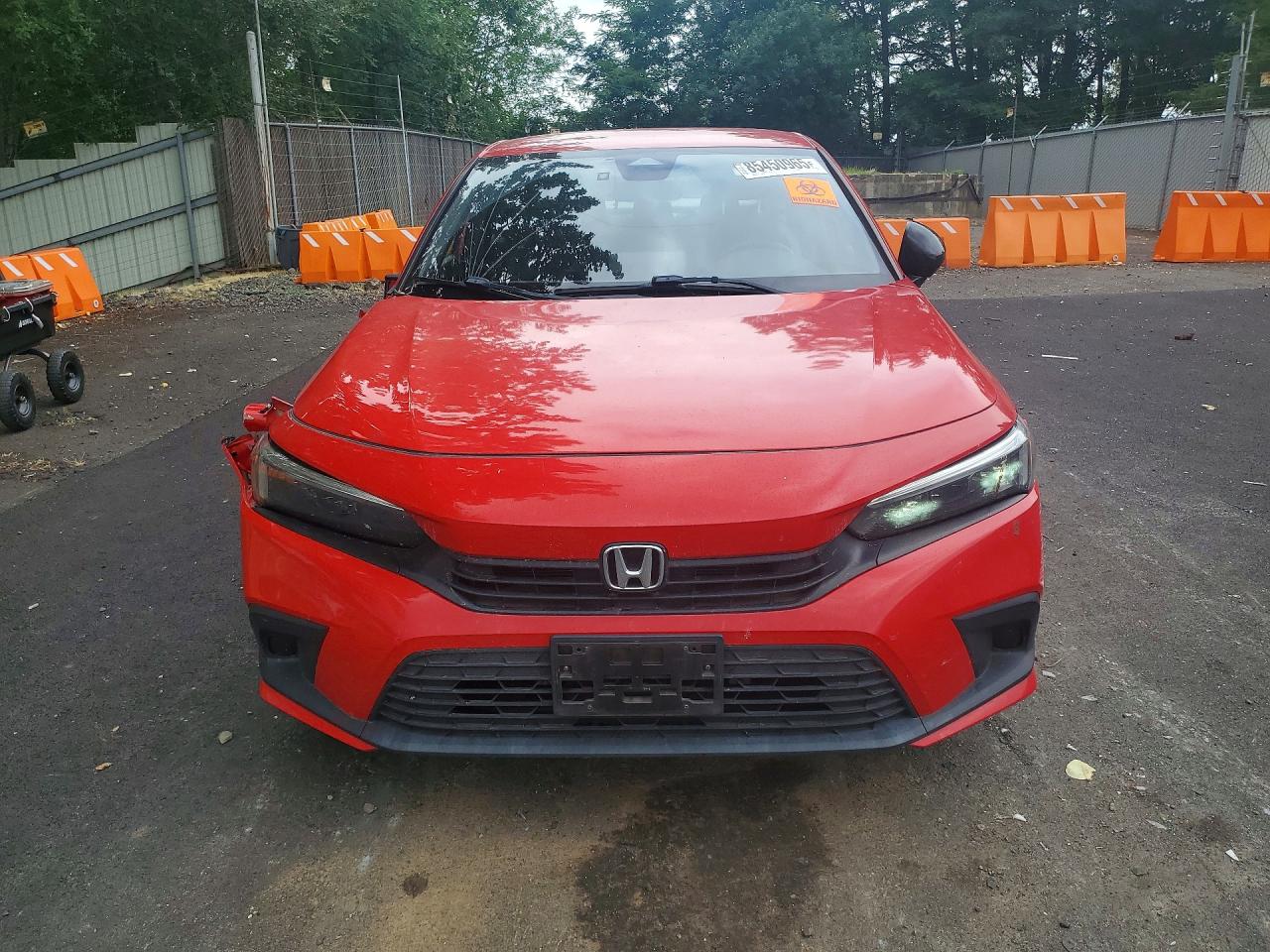 2023 Honda Civic Sport Red vin: 2HGFE2F56PH541703