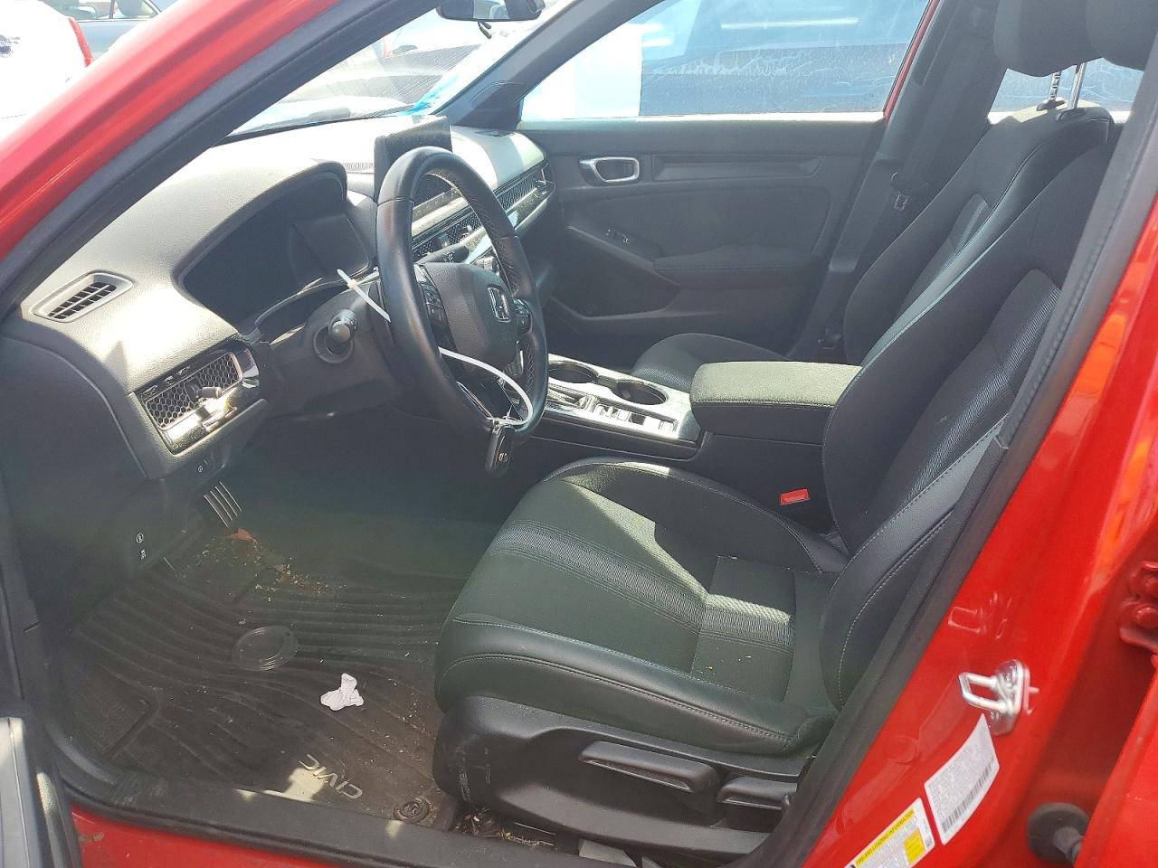 2023 Honda Civic Sport Red vin: 2HGFE2F56PH541703