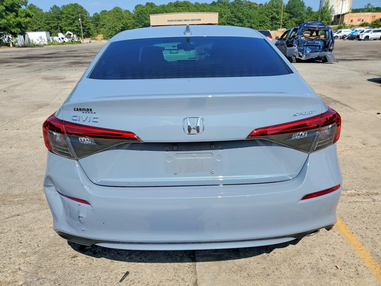 2023 Honda Civic Sport Серый vin: 2HGFE2F56PH546240