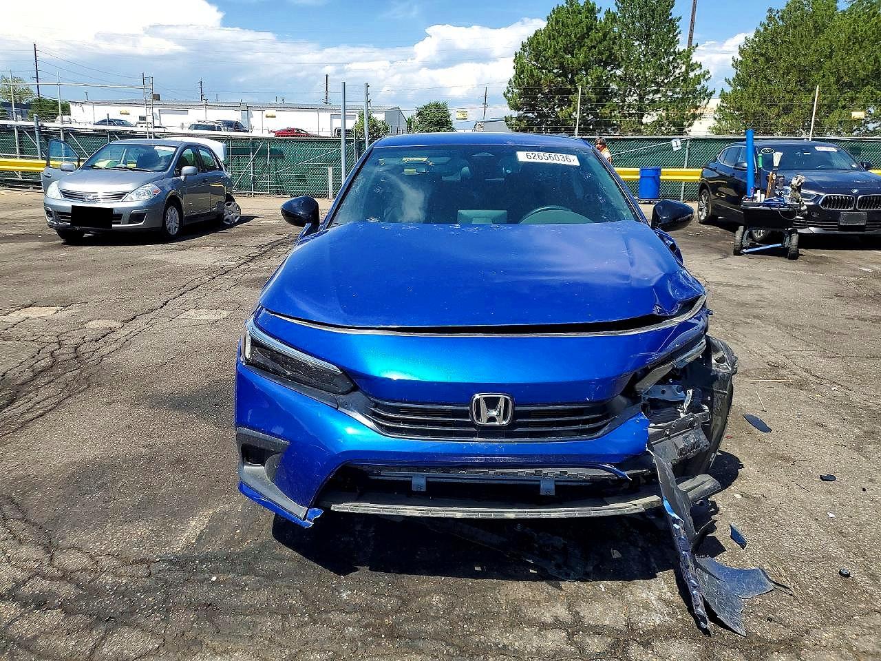 2024 Honda Civic Sport Blue vin: 2HGFE2F56RH540019