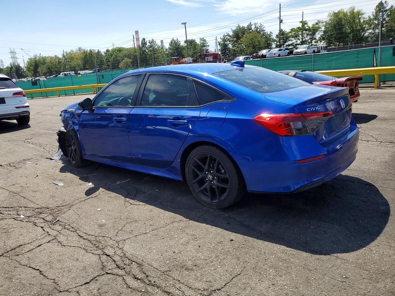2024 Honda Civic Sport Blue vin: 2HGFE2F56RH540019