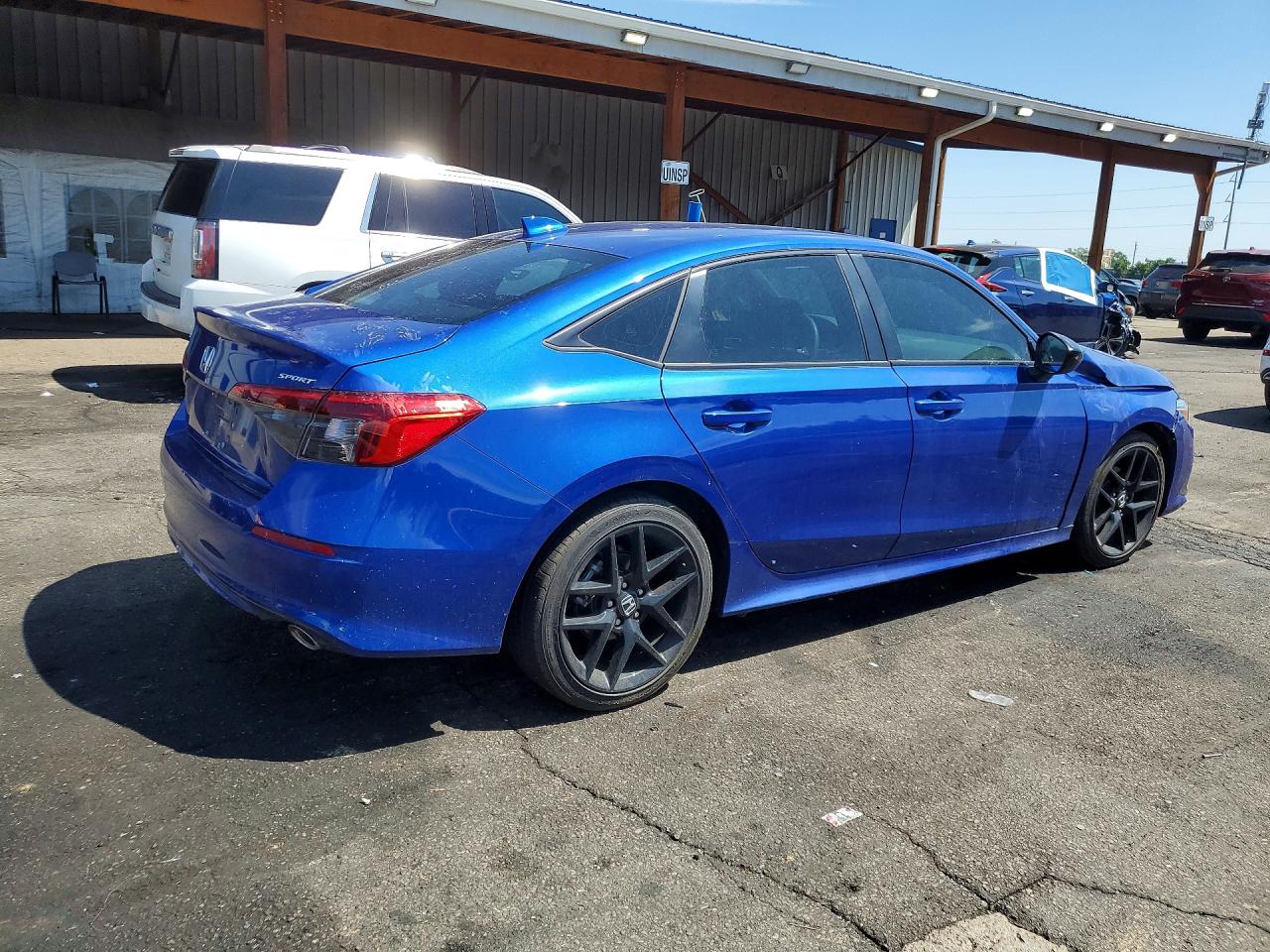 2024 Honda Civic Sport Blue vin: 2HGFE2F56RH540019