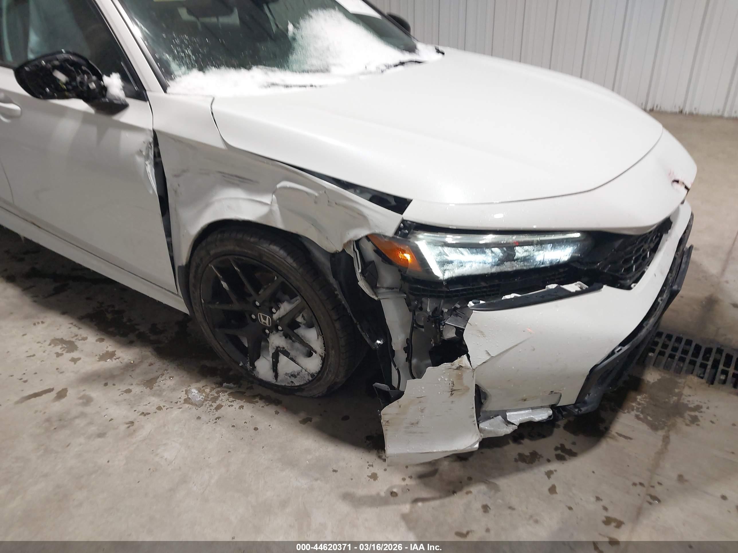 2025 Honda Civic Sport White vin: 2HGFE2F56SH510797