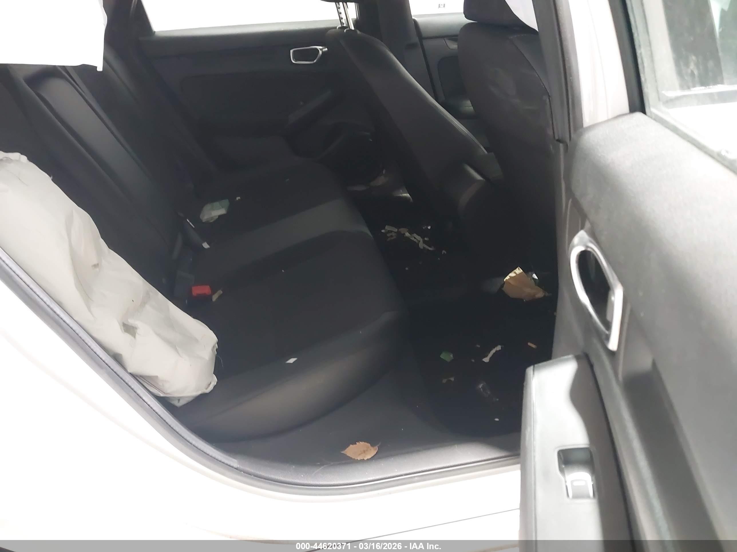 2025 Honda Civic Sport White vin: 2HGFE2F56SH510797