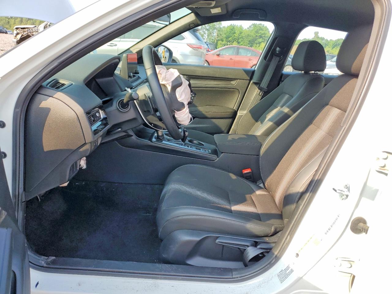 2025 Honda Civic Sport White vin: 2HGFE2F56SH563371