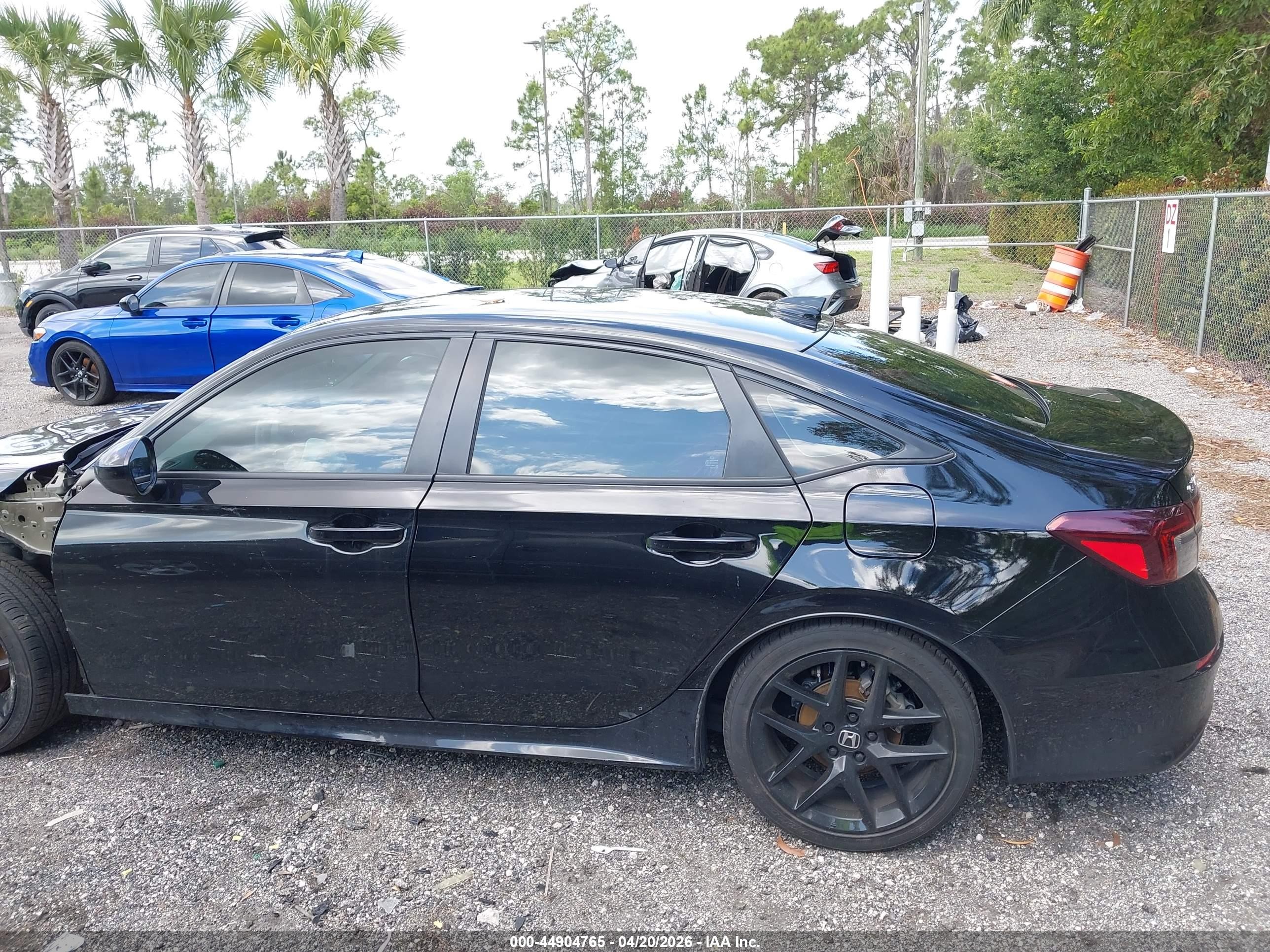 2025 Honda Civic Sport Black vin: 2HGFE2F56SH595012