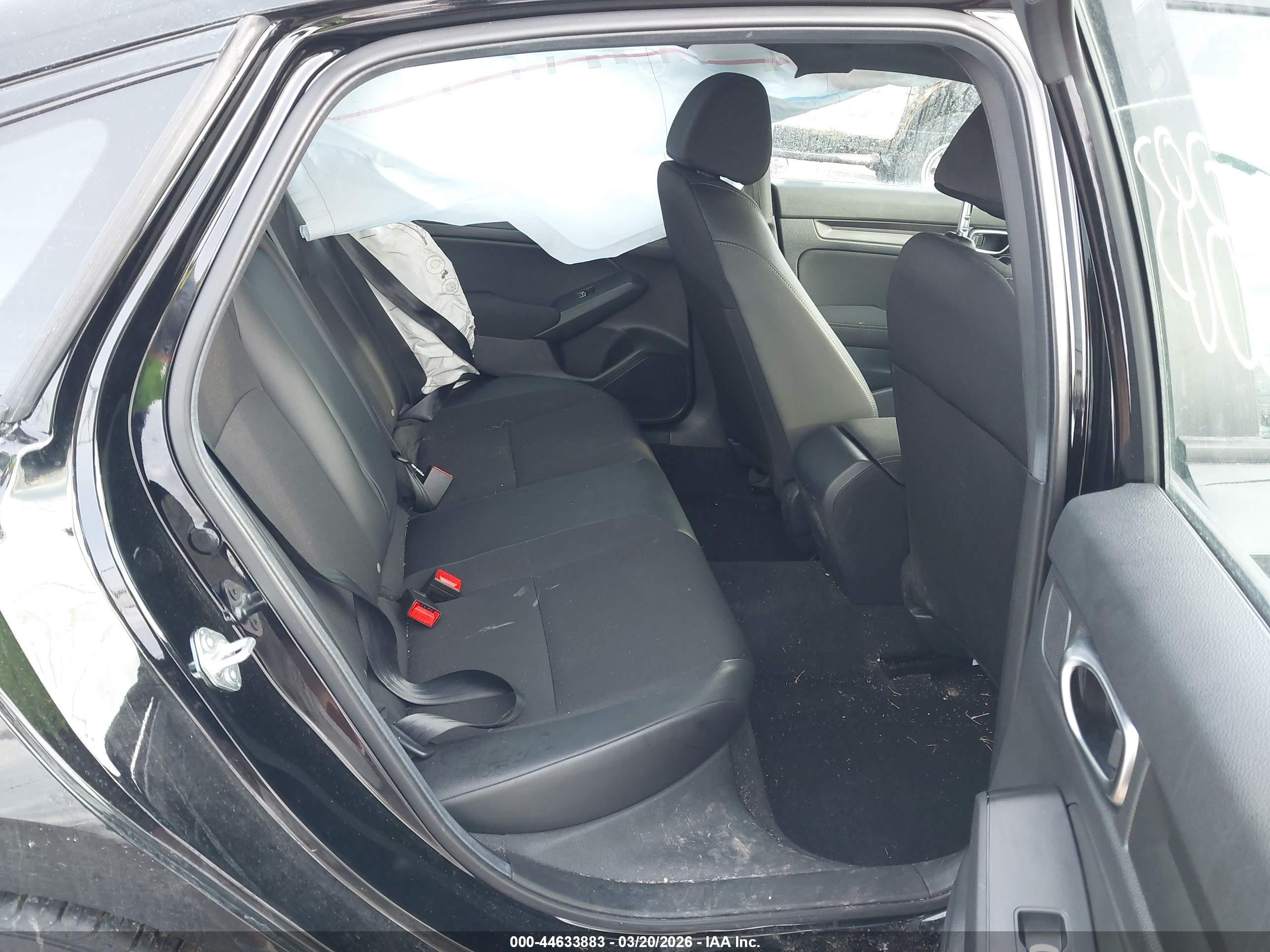 2025 Honda Civic Sport Черный vin: 2HGFE2F56SH601326