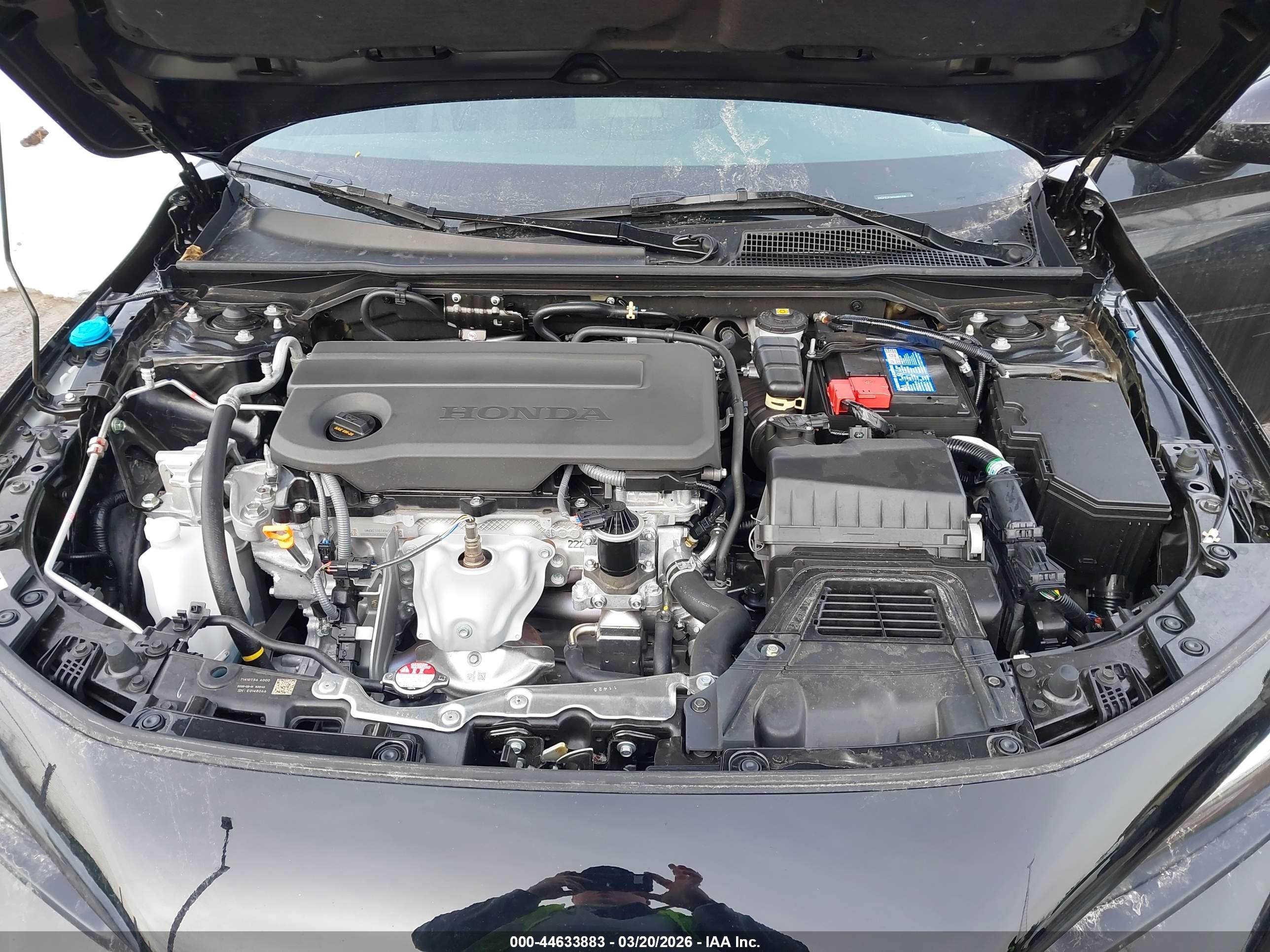 2025 Honda Civic Sport Черный vin: 2HGFE2F56SH601326