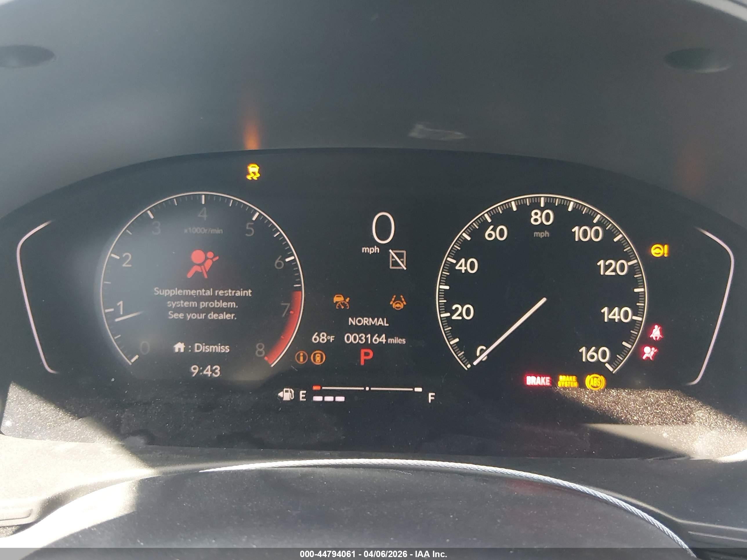 2026 Honda Civic Sport Dark Blue vin: 2HGFE2F56TH508159
