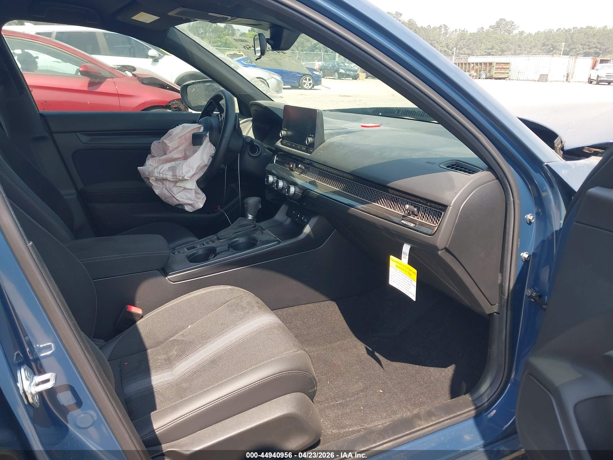 2026 Honda Civic Sport Blue vin: 2HGFE2F56TH508176