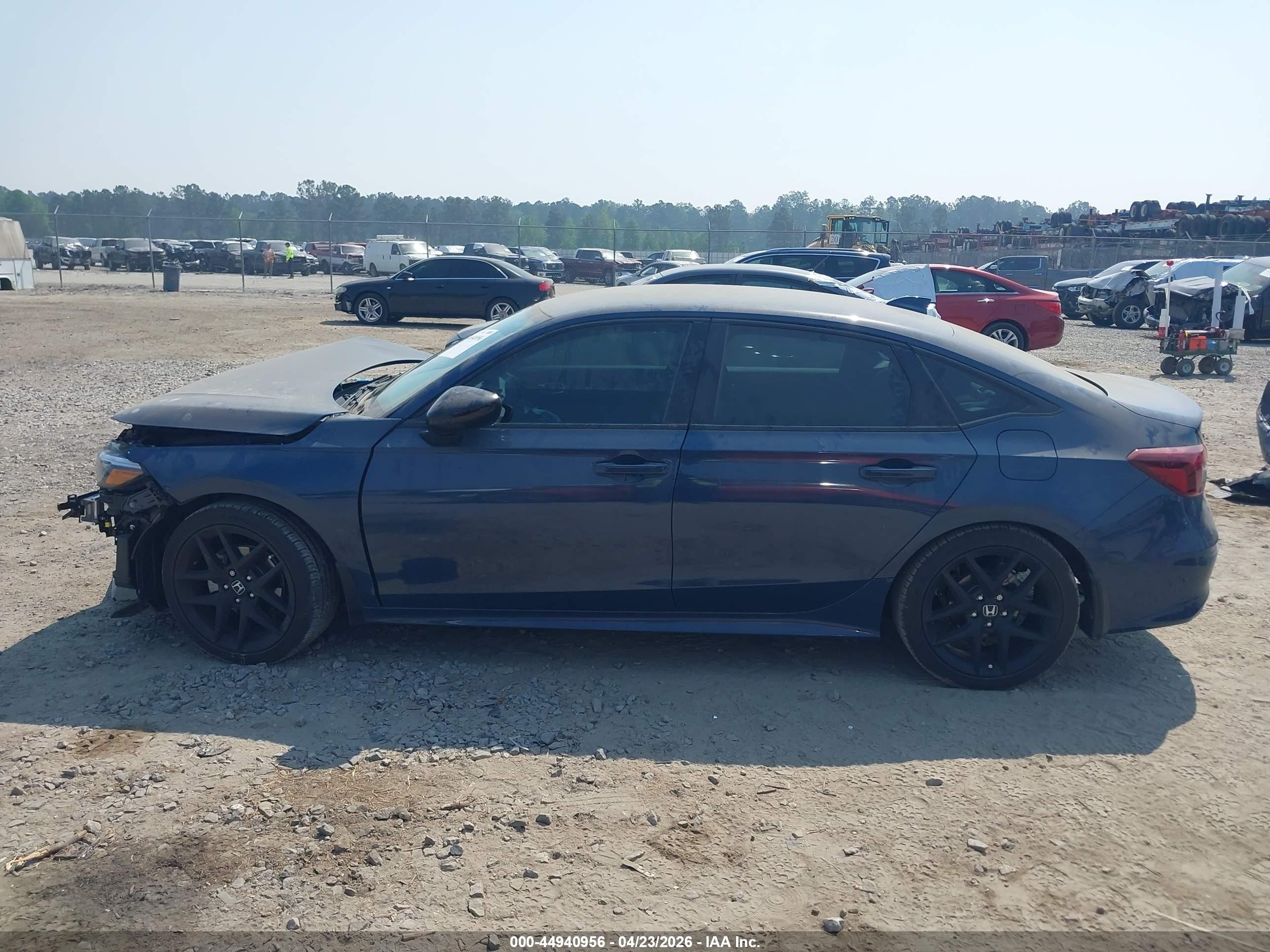 2026 Honda Civic Sport Blue vin: 2HGFE2F56TH508176