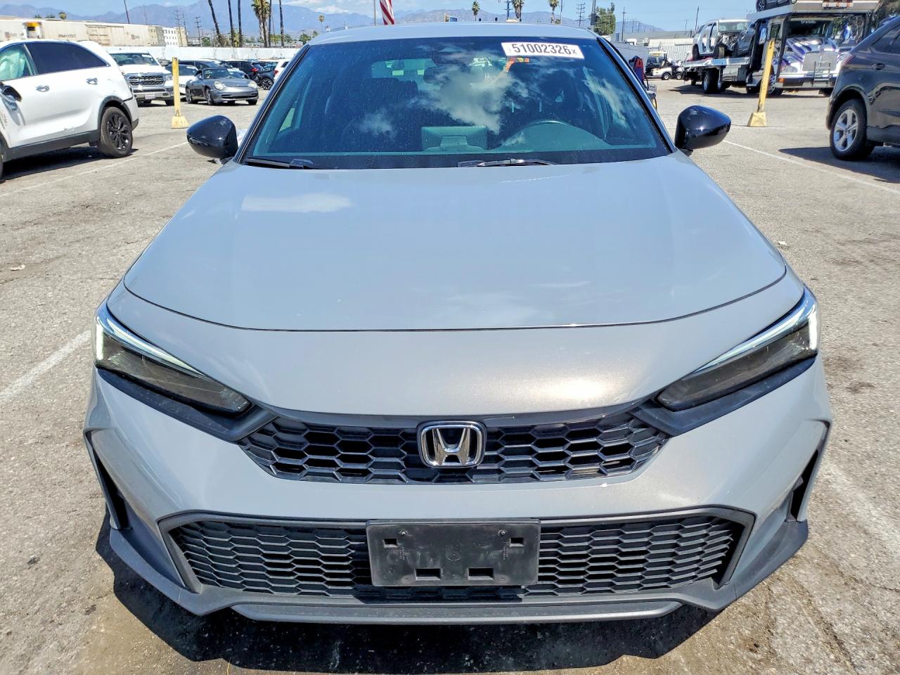 2026 Honda Civic Sport Серый vin: 2HGFE2F56TH523874