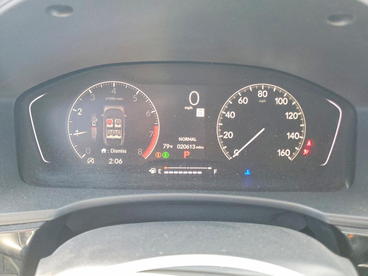 2026 Honda Civic Sport Серый vin: 2HGFE2F56TH523874