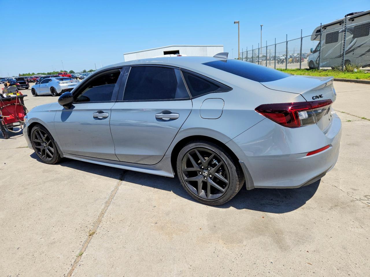 2026 Honda Civic Sport Gray vin: 2HGFE2F56TH531621