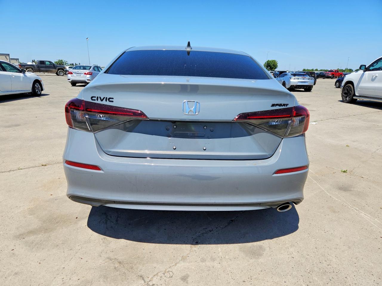 2026 Honda Civic Sport Gray vin: 2HGFE2F56TH531621