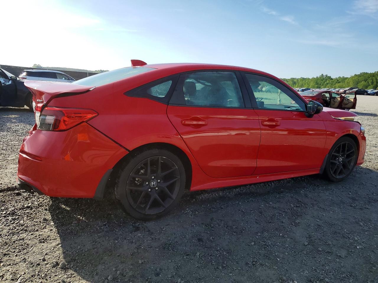 2022 Honda Civic Sport Red vin: 2HGFE2F57NH516371