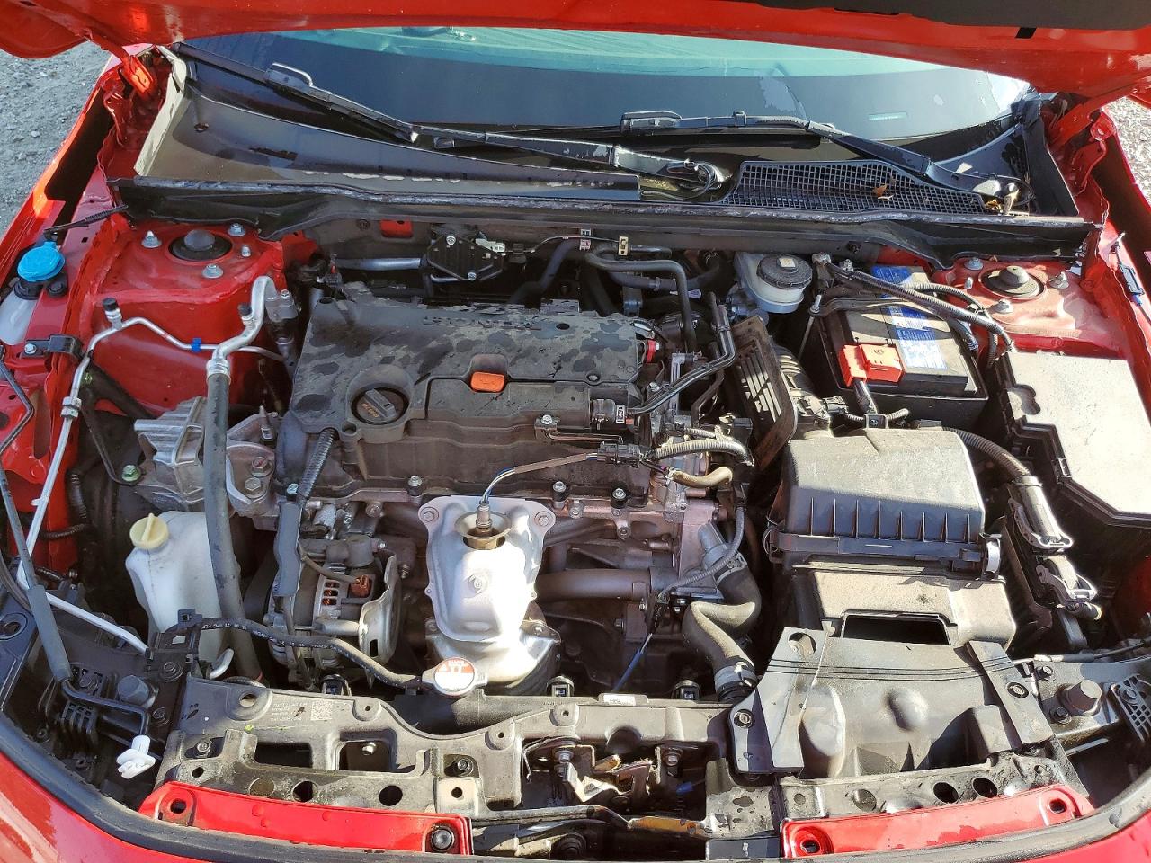 2022 Honda Civic Sport Red vin: 2HGFE2F57NH516371