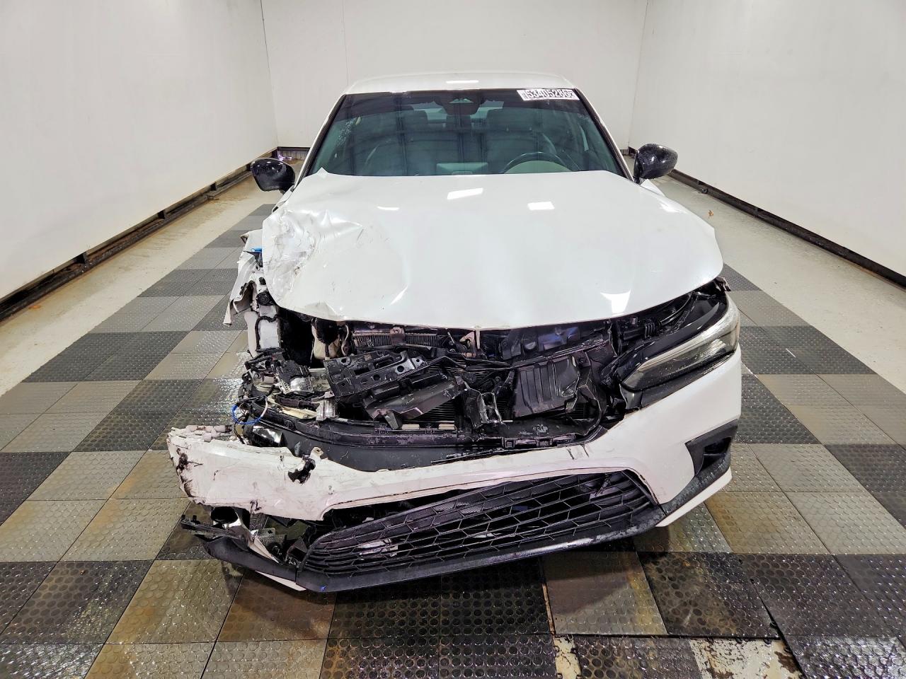 2022 Honda Civic Sport White vin: 2HGFE2F57NH517522