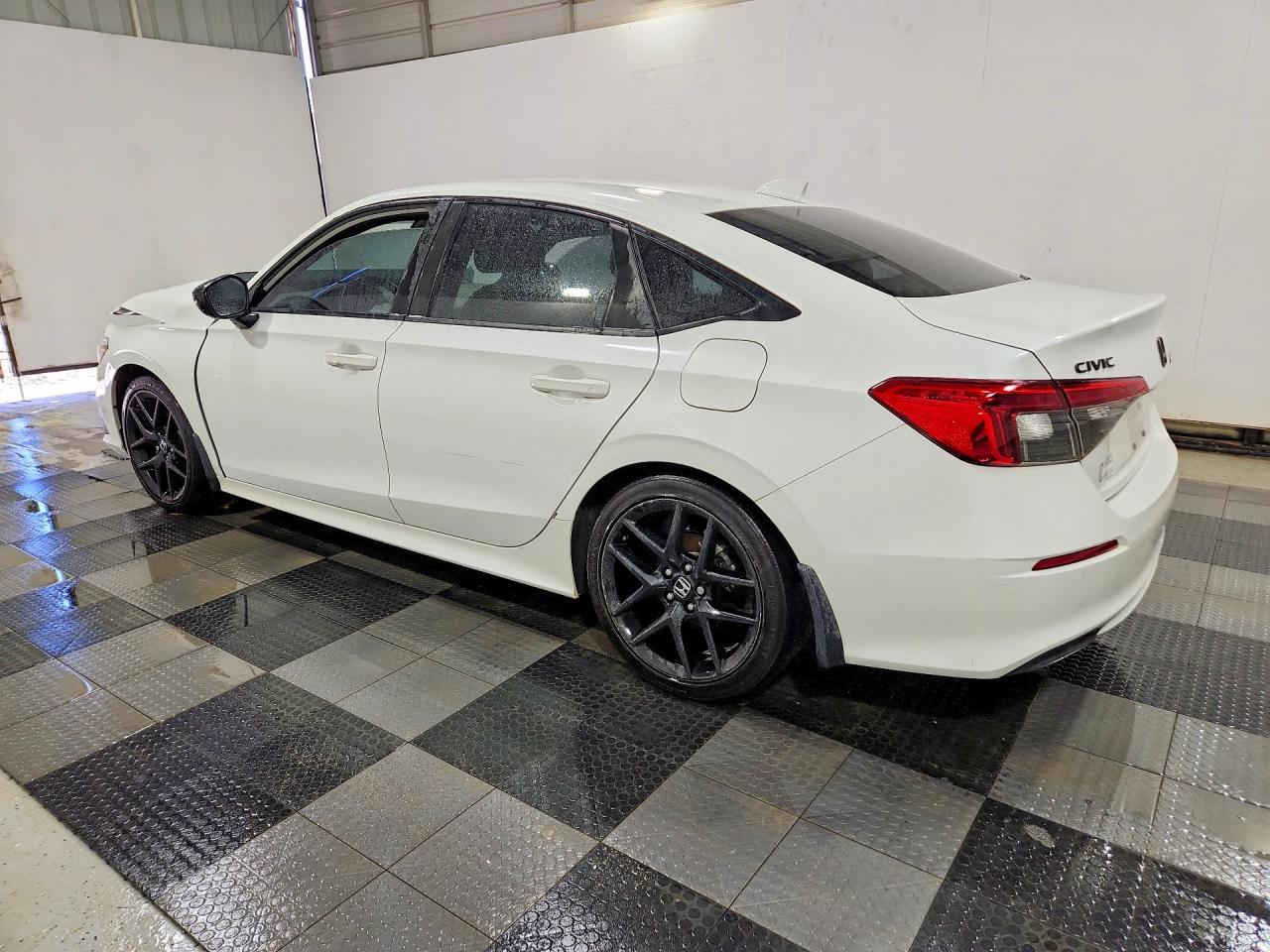 2022 Honda Civic Sport White vin: 2HGFE2F57NH517522