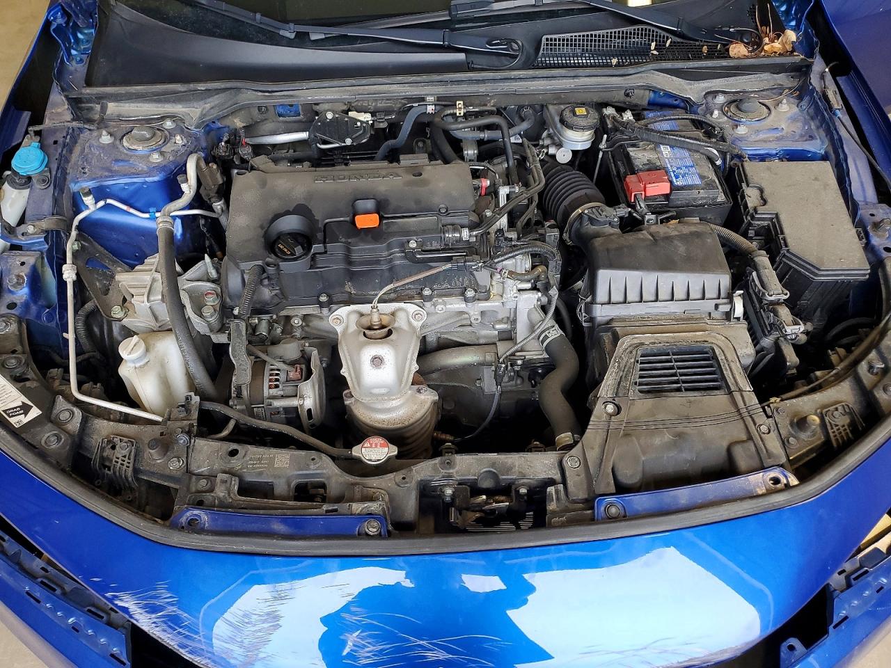 2022 Honda Civic Sport Blue vin: 2HGFE2F57NH537575