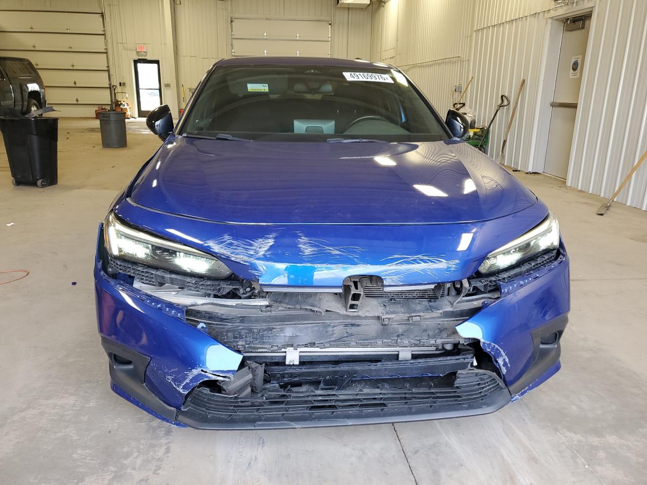 2022 Honda Civic Sport Blue vin: 2HGFE2F57NH537575