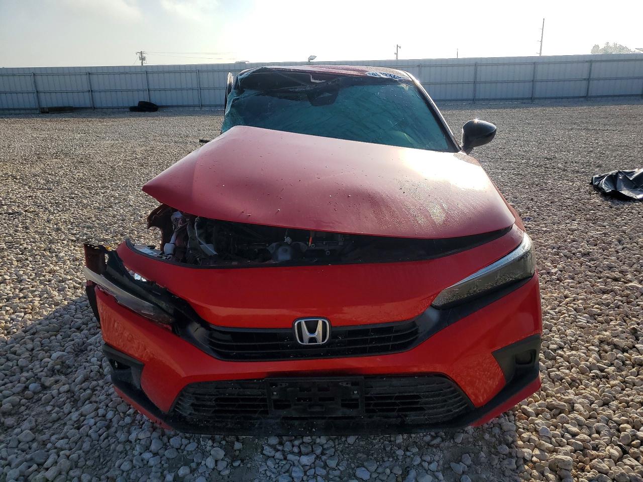 2022 Honda Civic Sport Красный vin: 2HGFE2F57NH561438