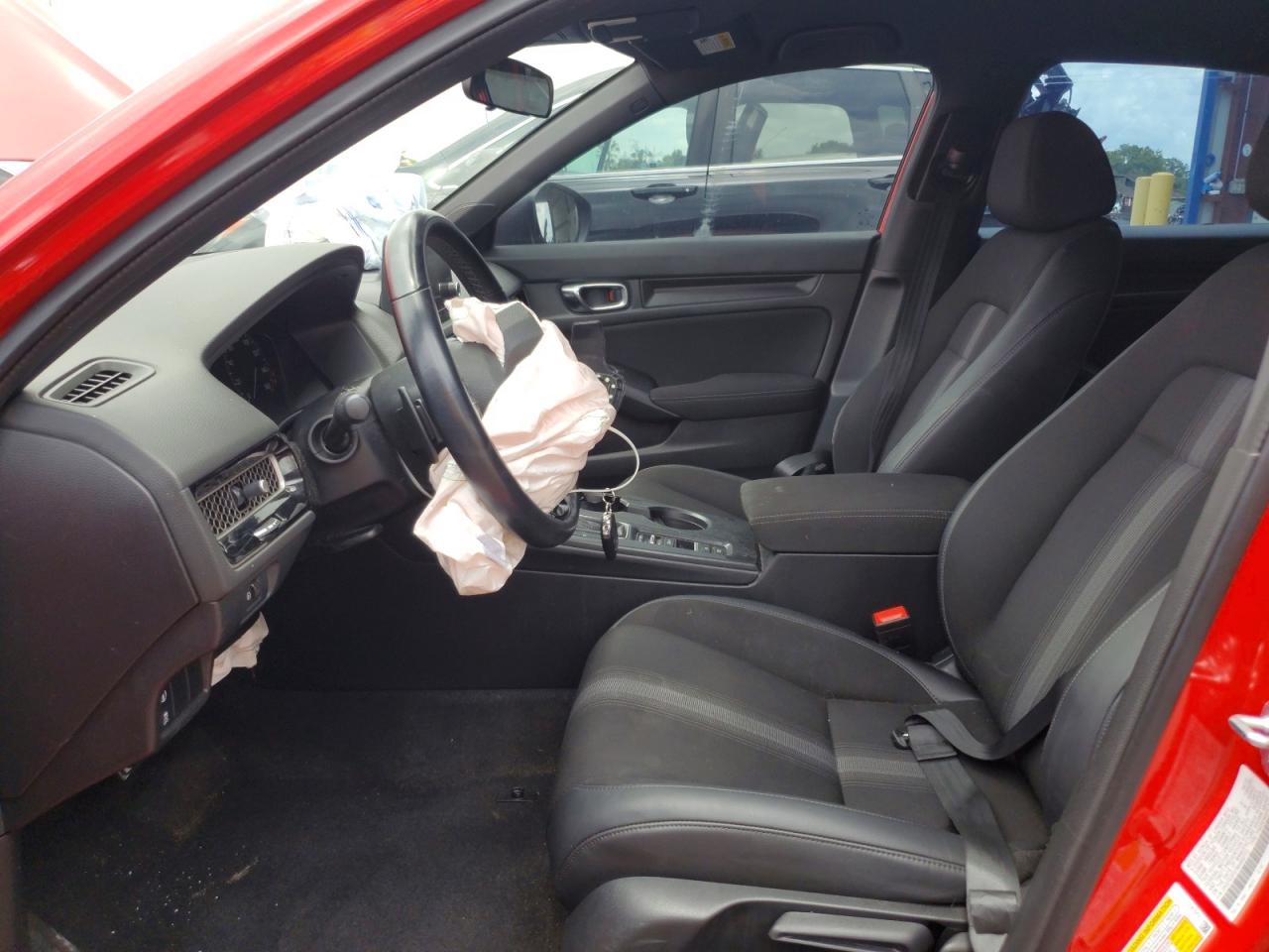 2022 Honda Civic Sport Красный vin: 2HGFE2F57NH600772
