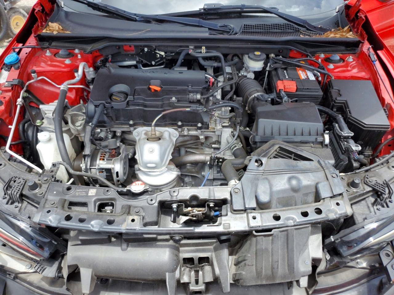 2022 Honda Civic Sport Красный vin: 2HGFE2F57NH600772