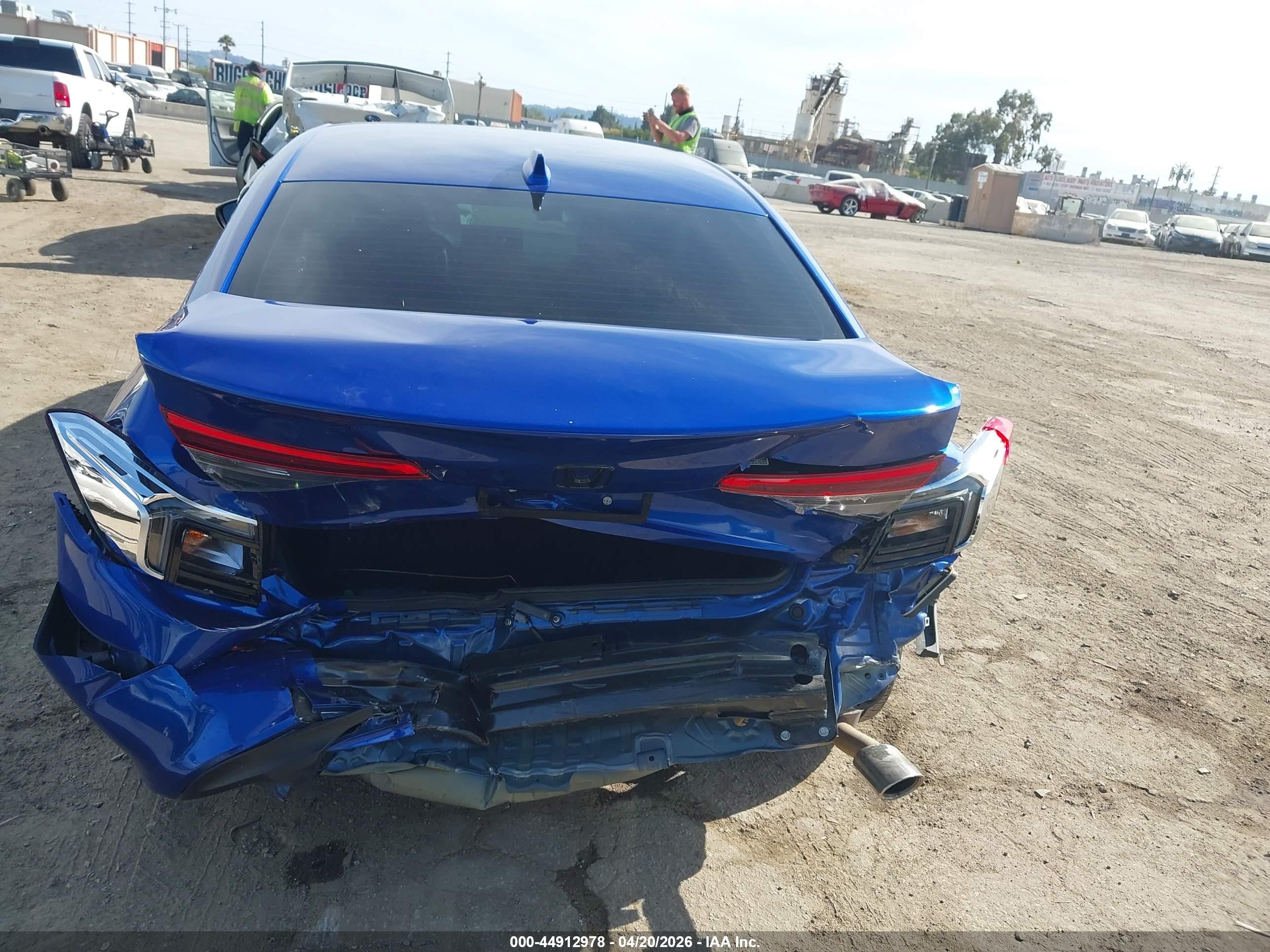 2024 Honda Civic Sport Blue vin: 2HGFE2F57RH509684