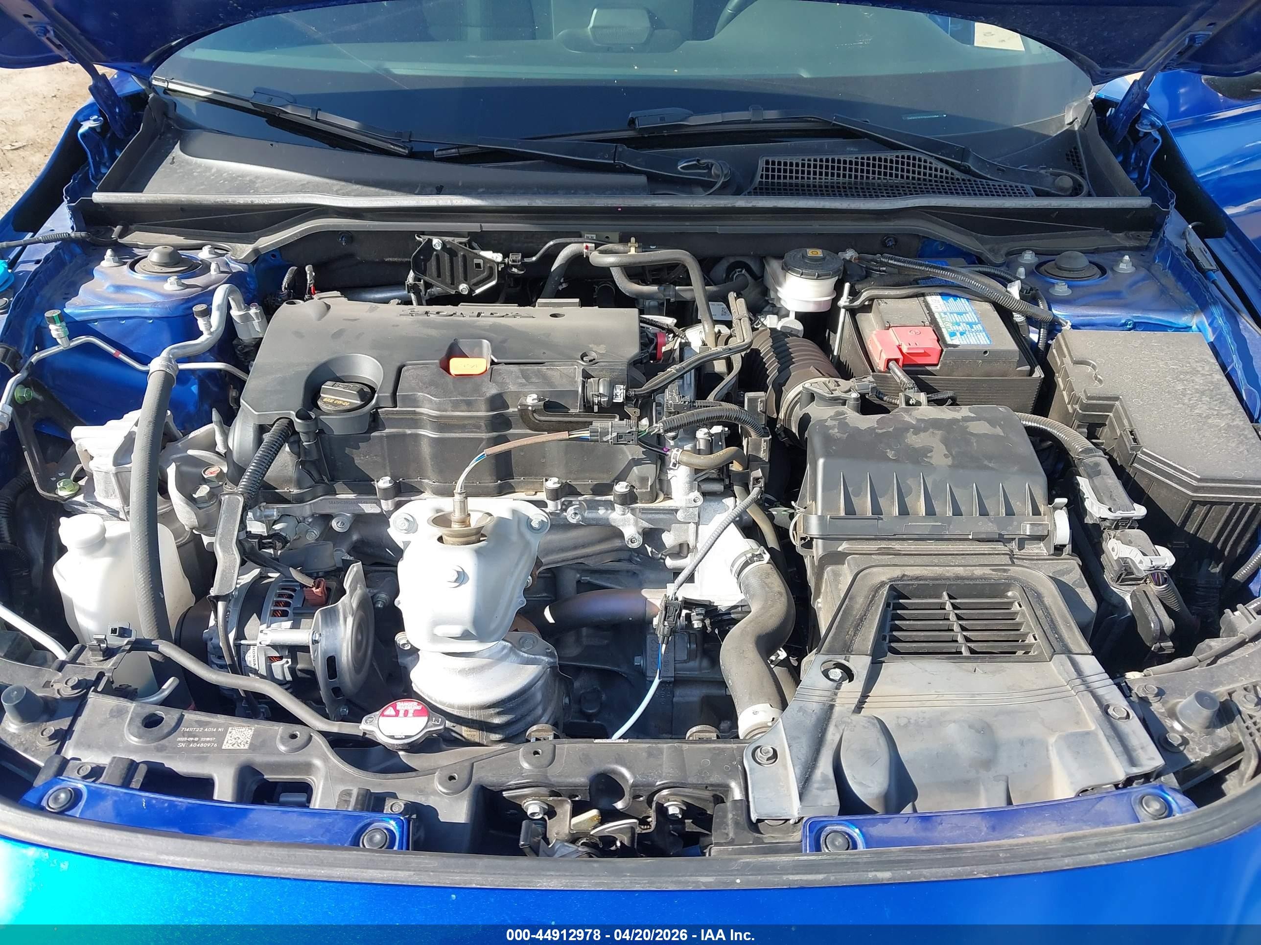 2024 Honda Civic Sport Blue vin: 2HGFE2F57RH509684