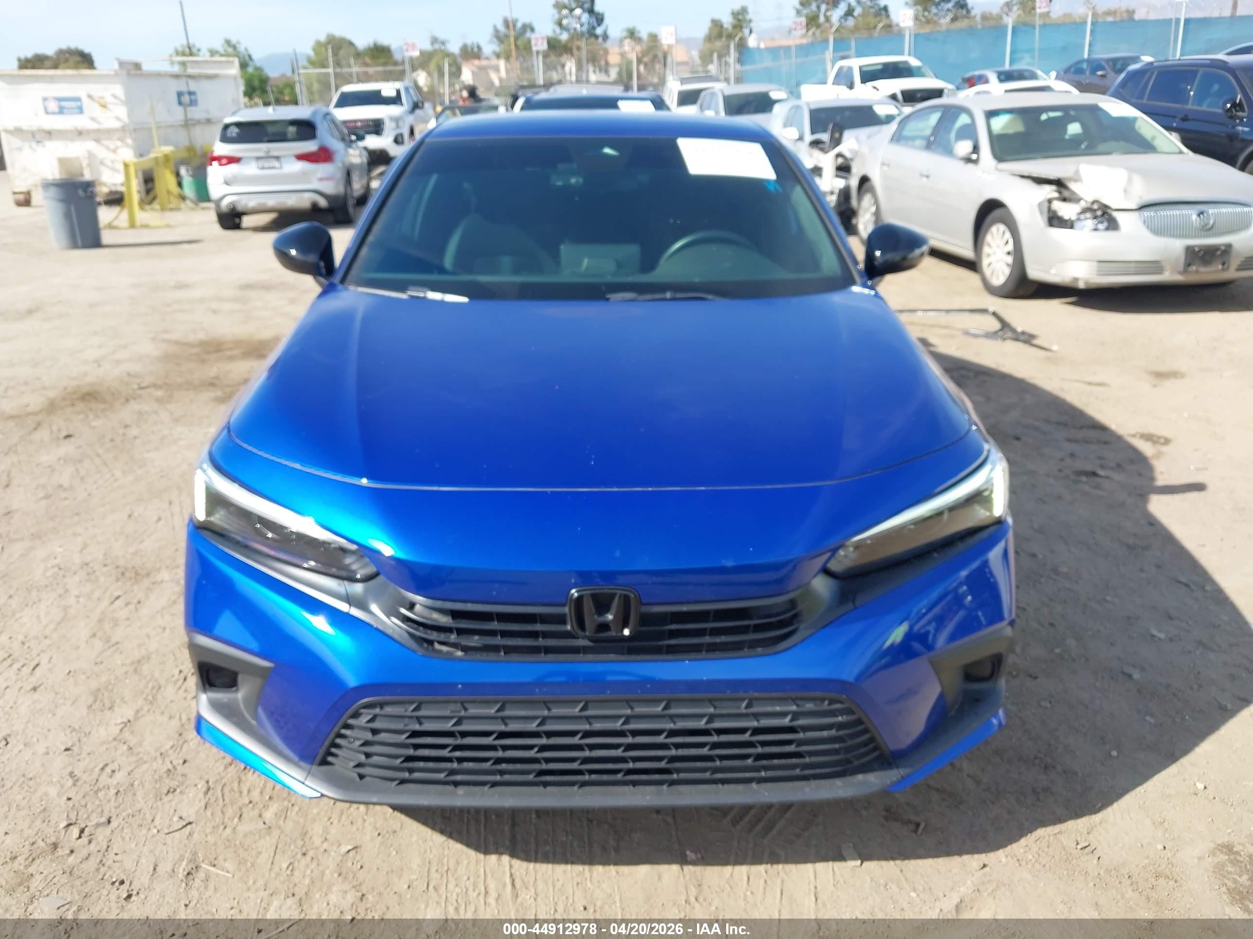 2024 Honda Civic Sport Blue vin: 2HGFE2F57RH509684